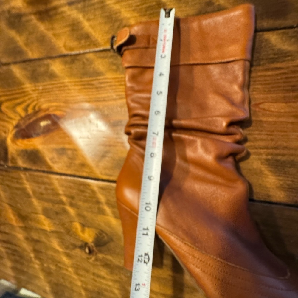 STEVE MADDEN LEGION Boots COGNAC BROWN SIZE 9 - Picture 13 of 14